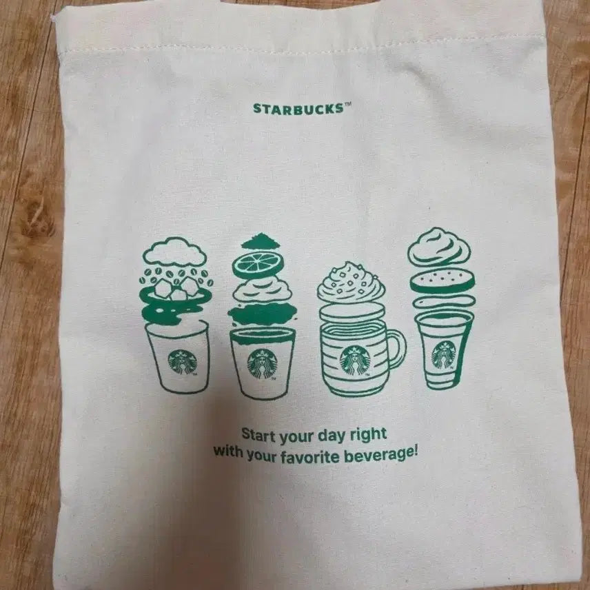 [BUNJANG] Starbucks Canvas Tote Bag / 스타벅스 캔버스 토트백