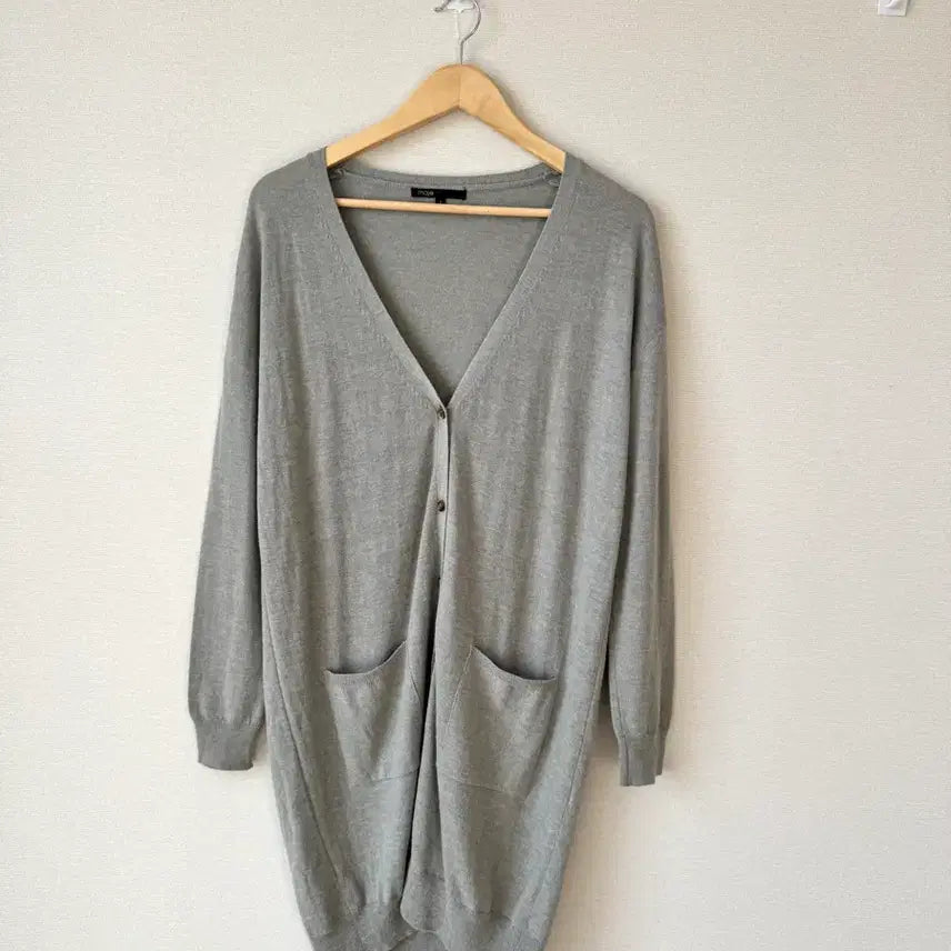 [BUNJANG] Maje Cashmere Long Cardigan Size 1 / maje 마쥬 얇은 캐시미어 롱 가디건 1 사이즈 66