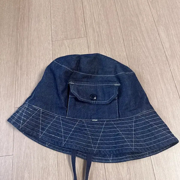 [BUNJANG] Engineered Garments Explorer Bucket Hat Indigo / 엔지니어드가먼츠 익스플로러 버킷햇 인디고