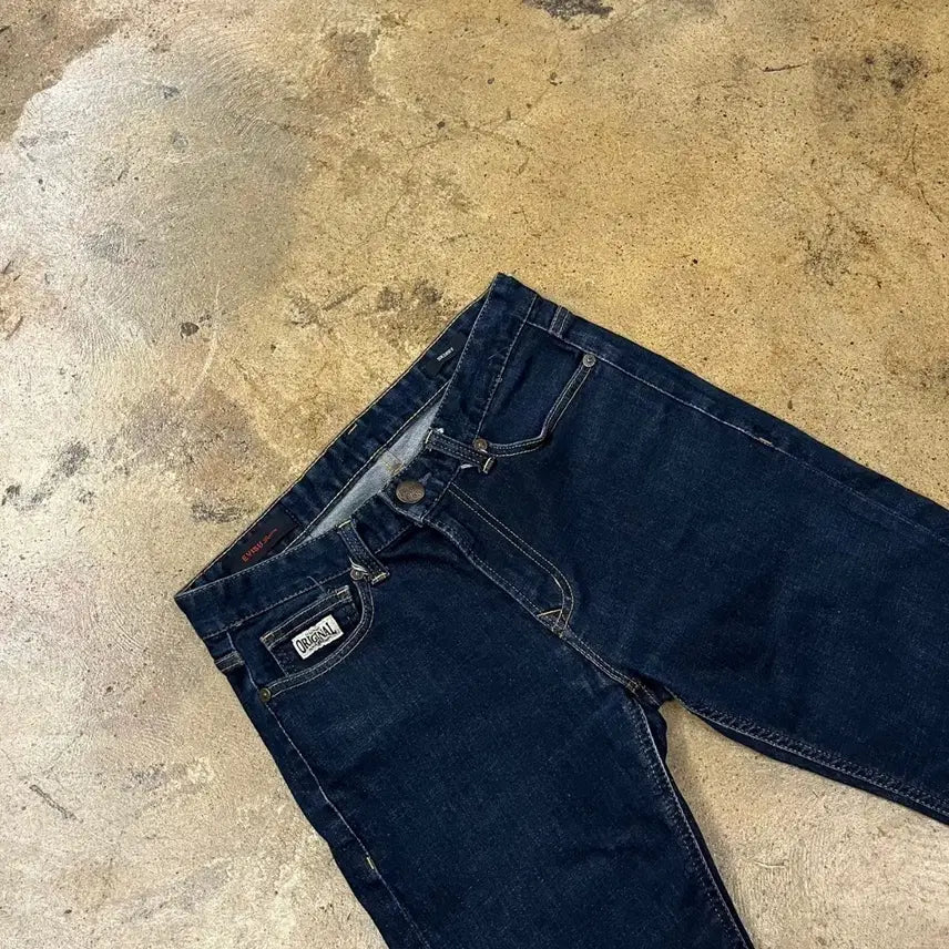 [BUNJANG] Evisu Dark Denim Skinny Jeans / [정품/28] 에비수 다크 데님 스키니진