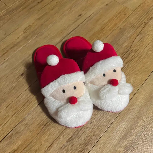 [BUNJANG] Christmas Santa Indoor Slippers (M) / 크리스마스 산타 실내화