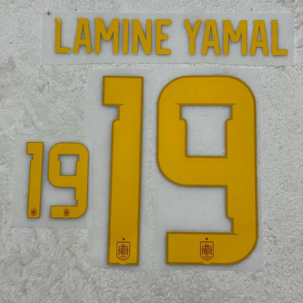 [BUNJANG] Spain National Team Lamine Yamal 2026 Jersey Custom Name and Number / 26-28 스페인 국대 라민 야말 유니폼 마킹
