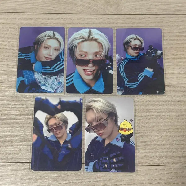 [BUNJANG] ATEEZ Aniteez In Color Photocard Bundle Set Mingi / 에이티즈 애니티즈인컬러 팝업 포카 트레카 일괄 민기