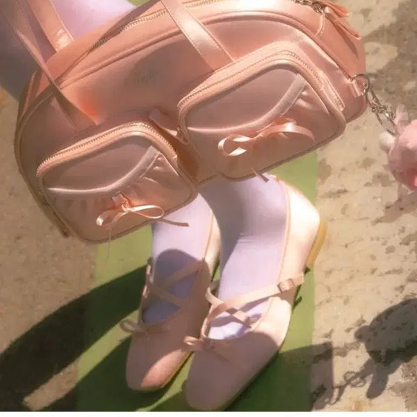 [BUNJANG] Daylife Pink Shoulder Bag / 데이라이프 핑크색 숄더백