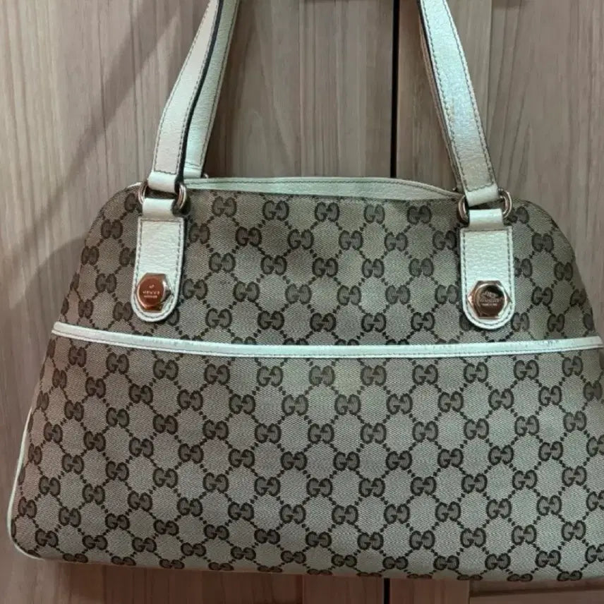 [BUNJANG] Gucci GG Canvas Tote Bag / 구찌 GG 캔버스 토트백