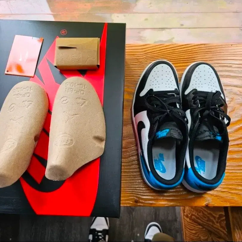 [BUNJANG] Air Jordan 1 Low OG Dark Powder Blue Sneakers (280mm) / 정품 조던 로우og 다크파우더블루280팝니다