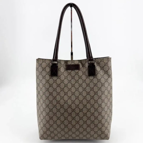 [BUNJANG] Gucci GG Supreme Tote Bag 131220 / 구찌 GG 수프림 토트백 131220