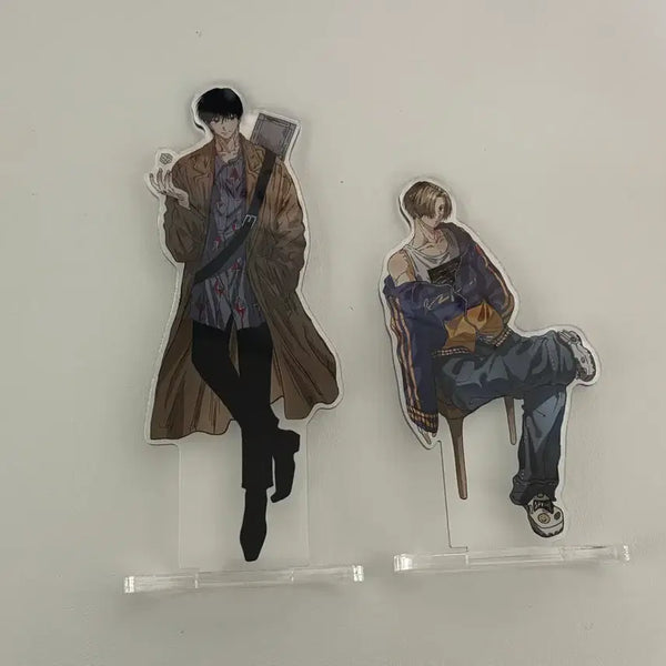 [BUNJANG] Sakamoto Days Nagumo Shin Acrylic Stand Bundle Set (Opened) / 사카모토데이즈 아크릴 스탠드 일괄 나구모 신