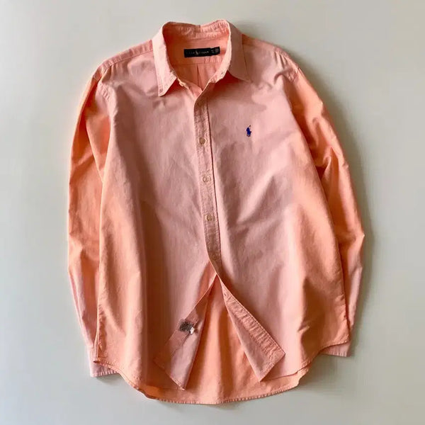 [BUNJANG] Polo Ralph Lauren Dyed Washed Shirt / 폴로 랄프로렌 다잉 워싱 셔츠