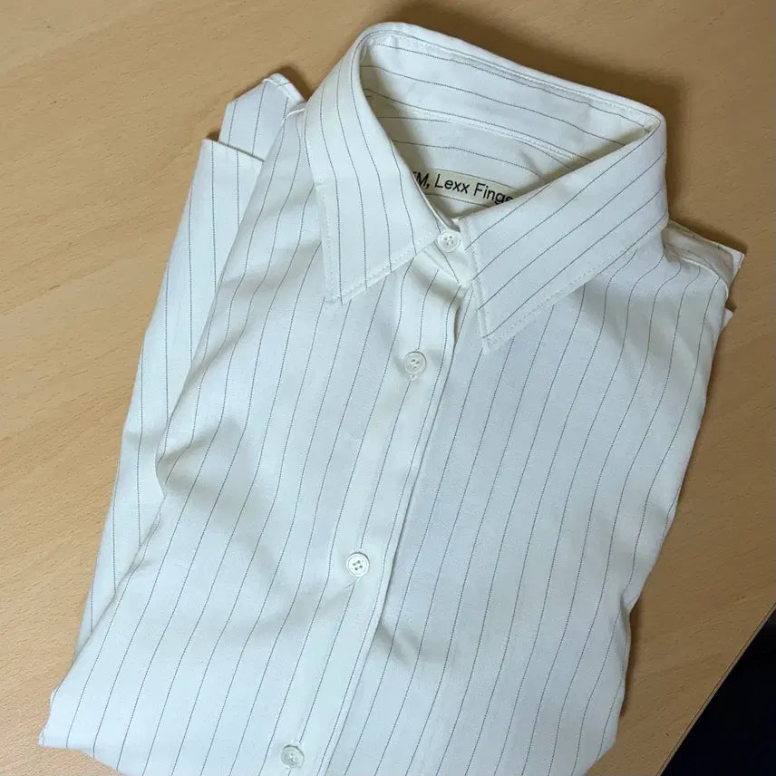 [BUNJANG] LFM Stripe Wool Shirt / LFM엘에프엠 스트라이프 울셔츠