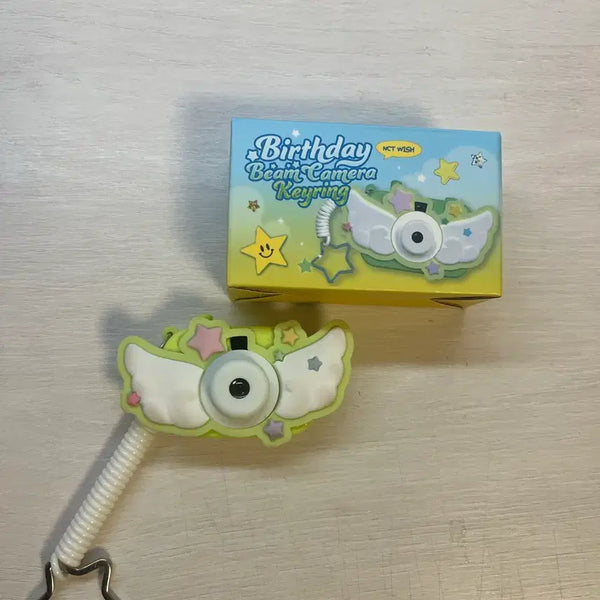 [BUNJANG] Dudu Birthday Beam Camera Keychain / 듀듀 생일 빔 카메라 키링