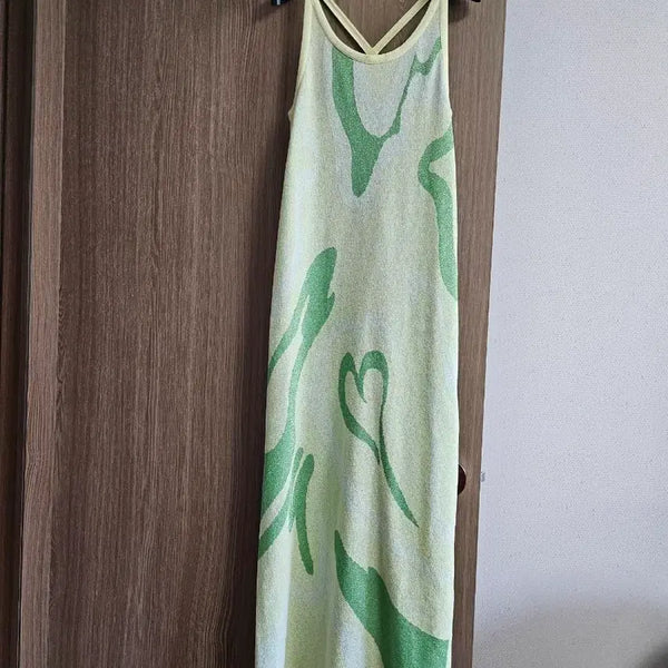 [BUNJANG] SJYP Sleeveless Long Dress / SJYP 슬리브리스 롱원피스