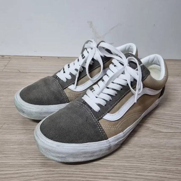 [BUNJANG] Vans Old Skool Canvas Suede Block / [265] 반스 올드스쿨 캔버스 스웨이드 블록
