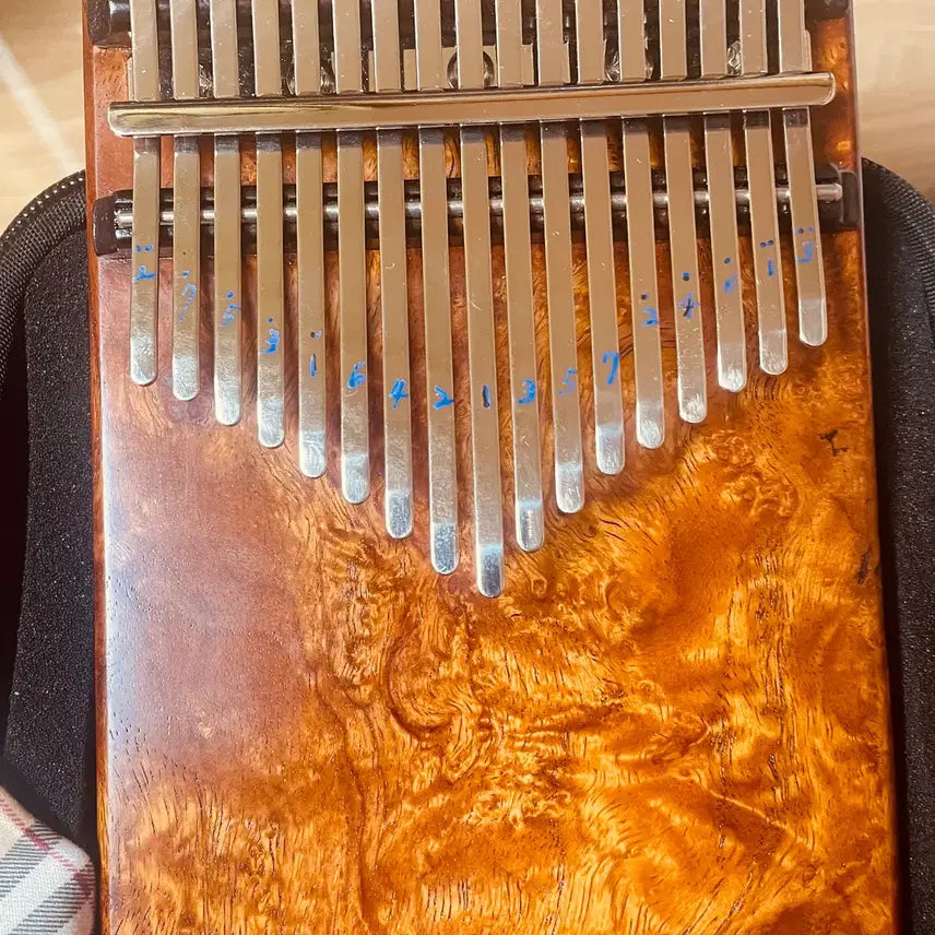 [BUNJANG] Snail House Handmade Kalimba 17 Key / 달팽이집 수제 칼림바 17key