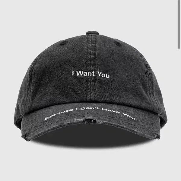 [BUNJANG] MISBHV I Want You Ball Cap Black / MISBHV I Want You 볼캡 블랙 (새상품)