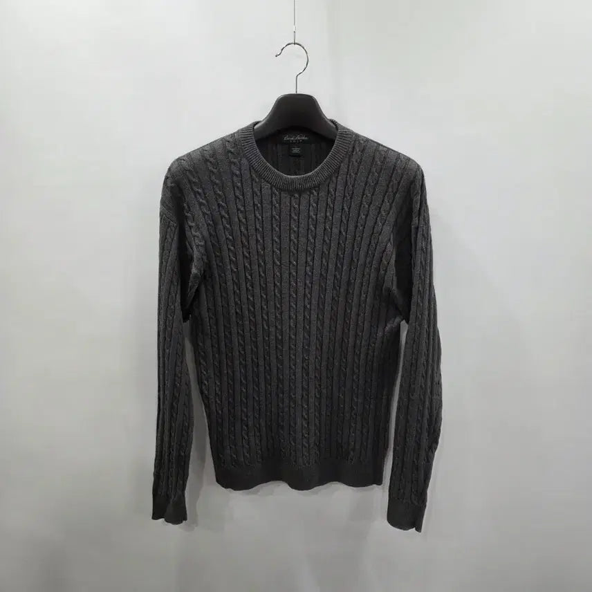 [BUNJANG] Brooks Brothers Cotton Cable Knit Sweater L / 브룩스브라더스 골프 코튼 케이블 니트 L
