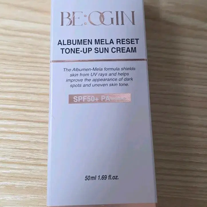 [BUNJANG] Bio-gen Albumin Tone-up Sun Cream SPF50+ PA++++ 50ml / 비오진 알부민 톤업 선크림