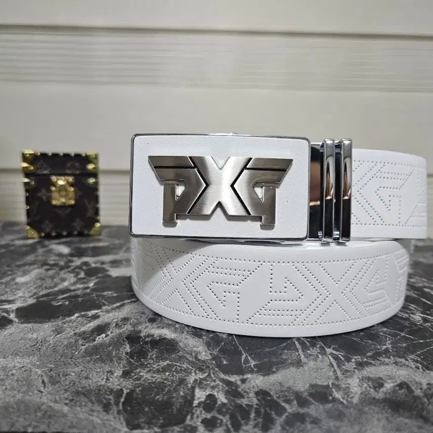 [BUNJANG] PXG Automatic Leather Golf Belt / PXG 자동 가죽 골프벨트