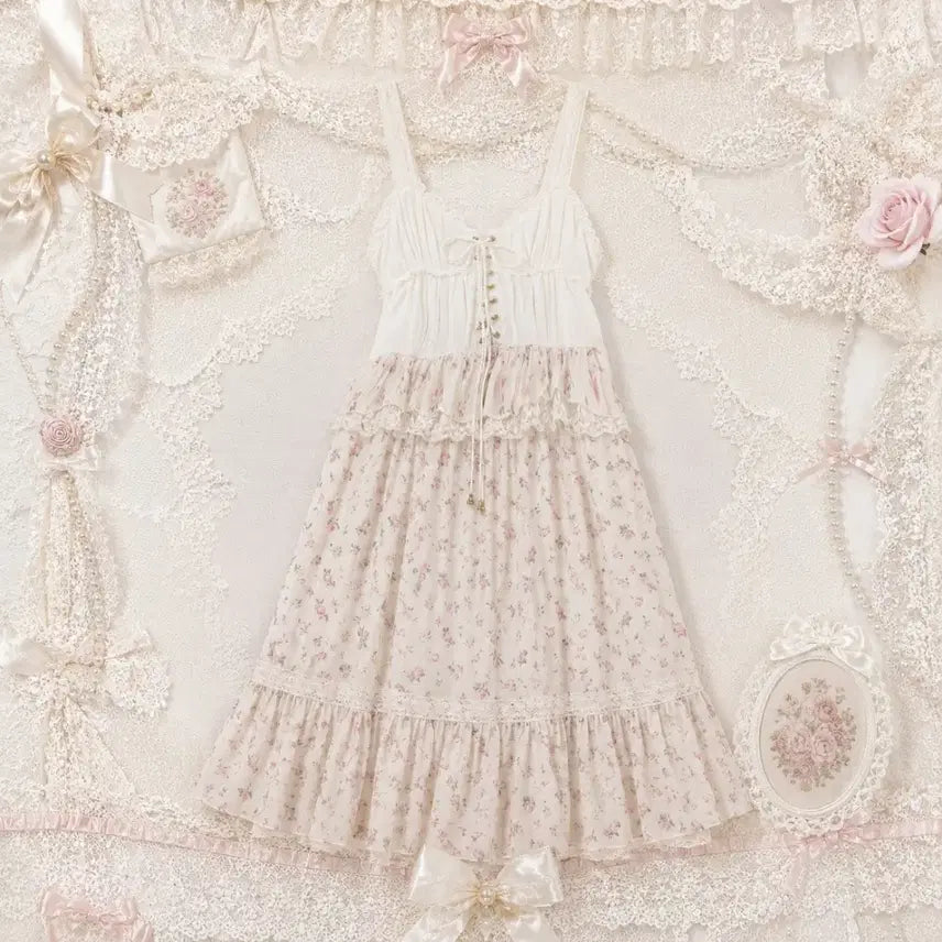 [BUNJANG] LIZ LISA Vintage Long Dress / 빈티지 리즈리사 롱원피스 라떼 갸루 히메 짜잔씨 오네 핀터깔