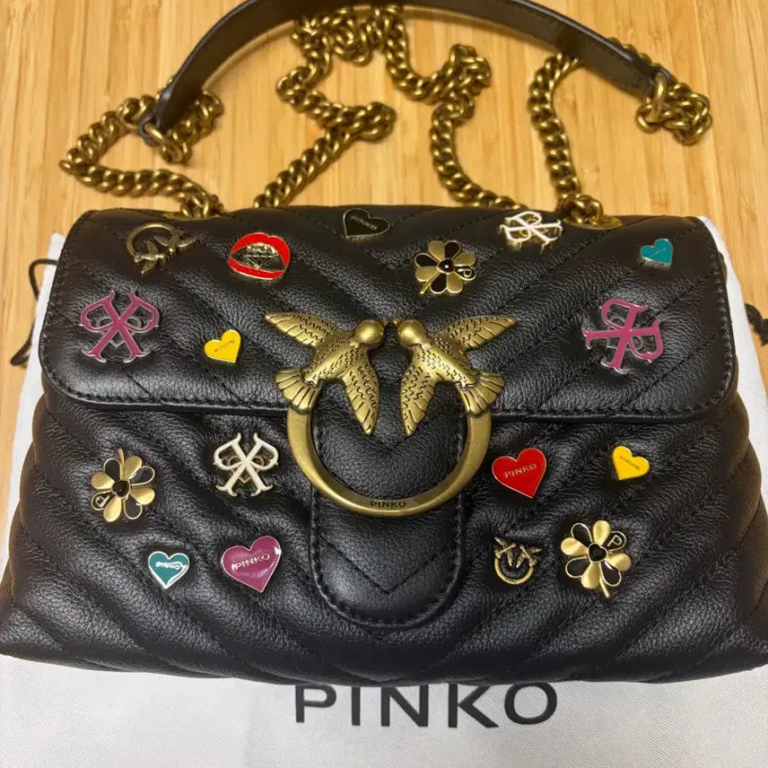 [BUNJANG] Pinko Love Bird Shoulder Bag / 핀코 러브버드 숄더백