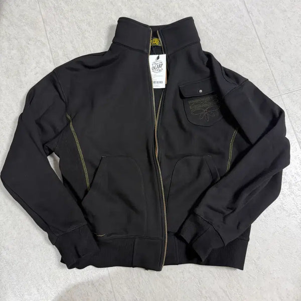[BUNJANG] Ogaf High Neck Zip-Up Sweat Jacket Size 2 (105) / (새제품) 오가프 하이넥 집업 스웻자켓 2사이즈(105)