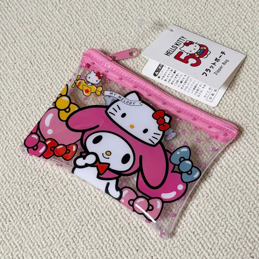 [BUNJANG] Hello Kitty 50th Anniversary My Melody PVC Pouch / 헬로키티50주년 마이멜로디 pvc파우치