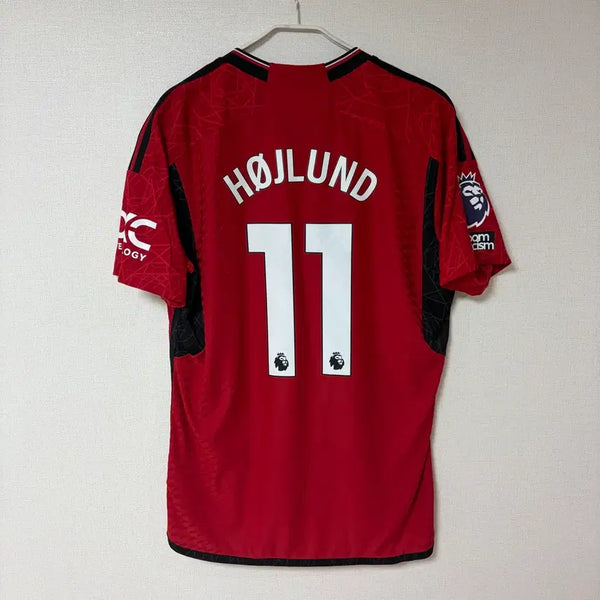 [BUNJANG] Manchester United 23-24 Home Authentic Hojlund Jersey / 23-24 맨유 홈 어센틱 호일룬 판매