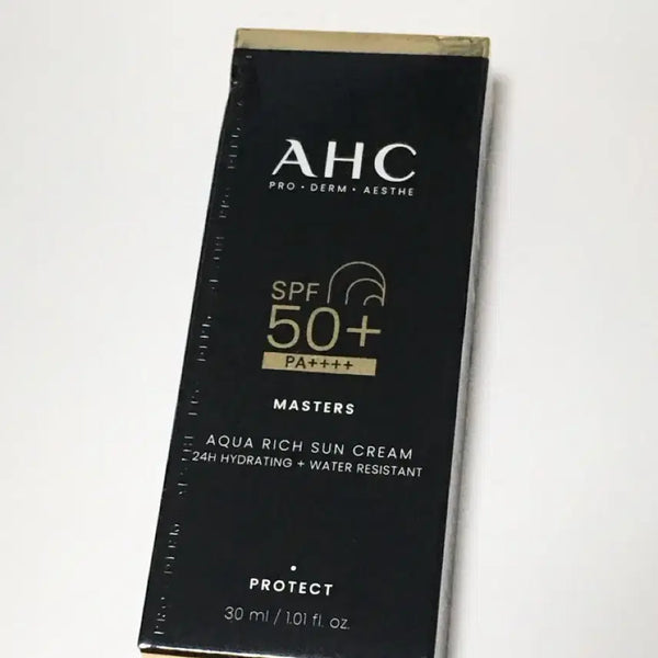 [BUNJANG] AHC Master Aqua Rich Sun Cream SPF50+ PA++++ / (새상품) AHC 마스터즈 아쿠아 리치 선크림 에이에이치씨