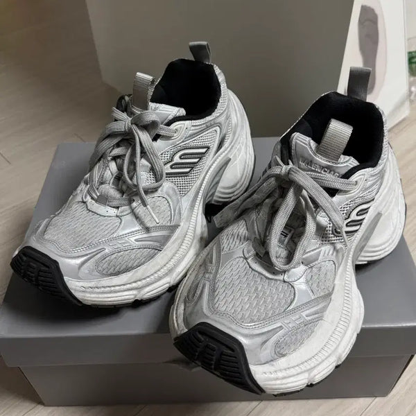 [BUNJANG] Balenciaga 10XL Sneakers White / [42] 발렌시아가 10xl 스니커즈 화이트