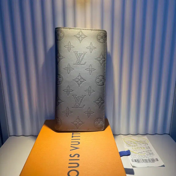 [BUNJANG] Louis Vuitton Monogram Shadow Gray Long Wallet / 루이비통 모노그램 섀도우 그레이 장지갑