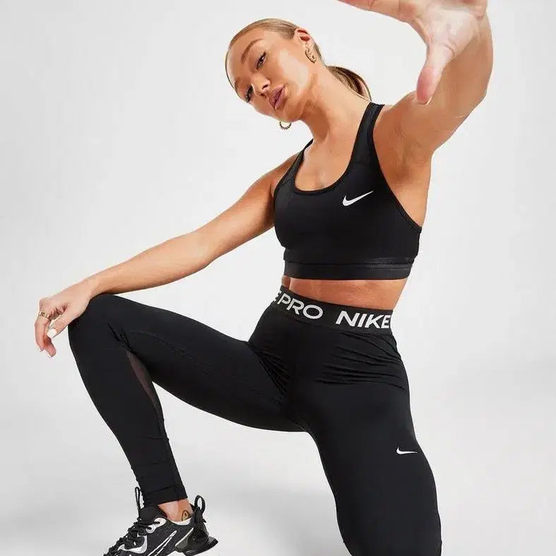 [BUNJANG] Nike Pro Women's Leggings Black / [새상품] 나이키 프로 여성 레깅스 블랙 필라테스 헬스 런닝 사이즈 S