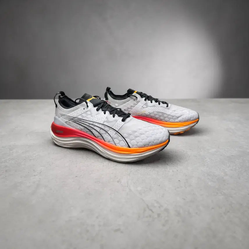 [BUNJANG] Puma Foreverrun Nitro White Sunstream Running Shoes (280) / (280)푸마 포에버런 나이트로 화이트선스트림 377757-25