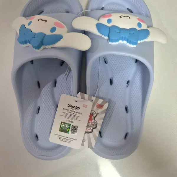 [BUNJANG] Sanrio Cinnamoroll Bathroom Slippers Light Blue 240mm / 산리오 시나모롤 욕실화 라이트블루240mm