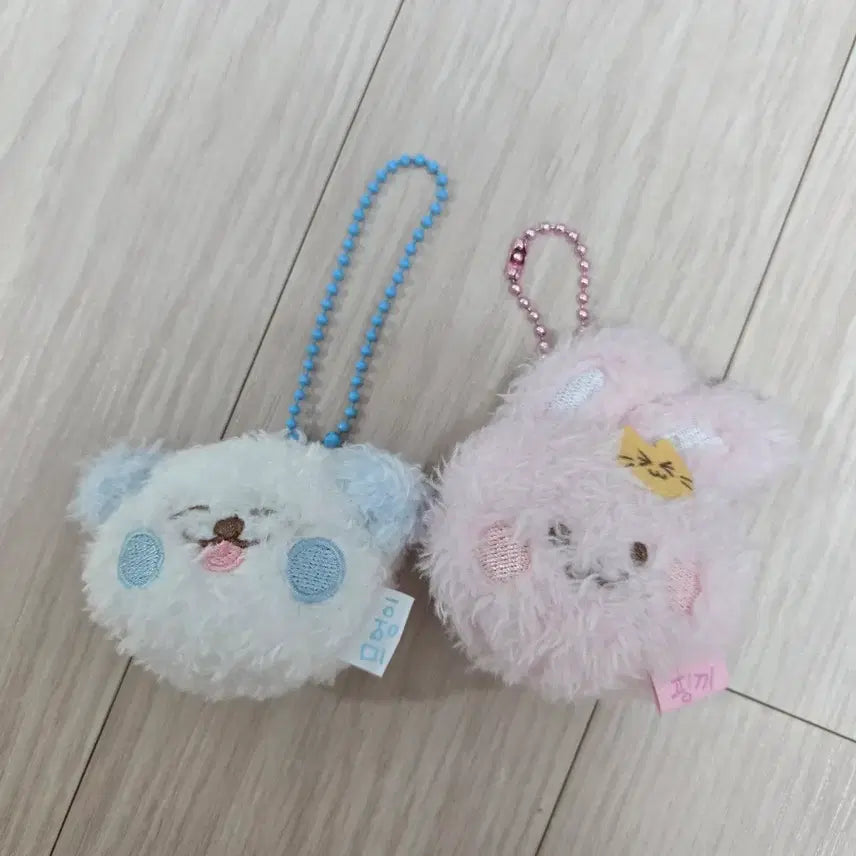 [BUNJANG] NCT DREAM Mungyi Pink Lightstick Keyring Bundle Set / 엔시티드림 므엉이 핑끼 응원봉 팬라이트 키링 일괄