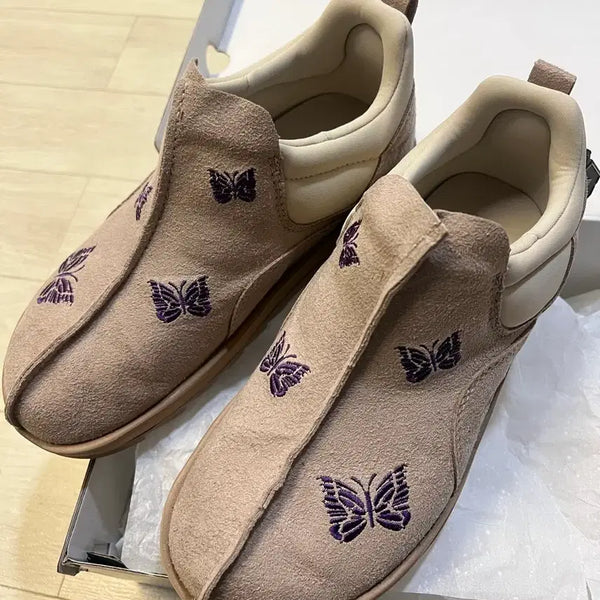 [BUNJANG] Reebok x Needles Beatnik Modern Beige / Extreme Purple / 리복 x 니들스 비트닉 목 모던 베이지 익스트림 퍼플