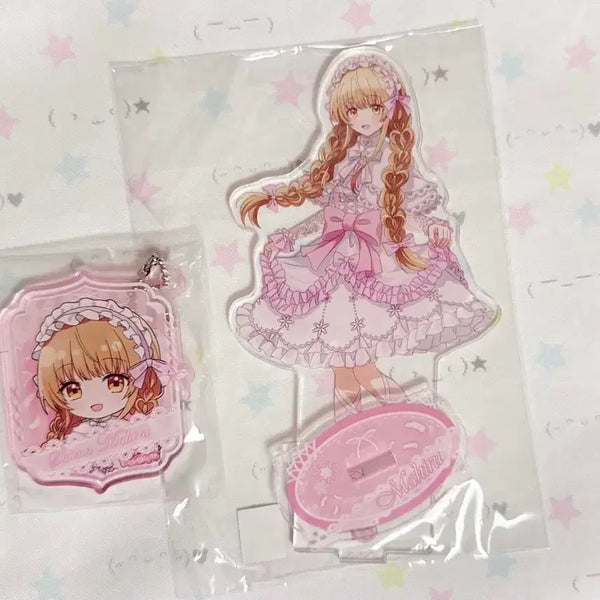 [BUNJANG] The Angel Next Door Spoils Me Rotten Mahiru Shiina Lolita Ichiban Kuji Acrylic Stand & Keychain Set / 옆집천사 시이나 마히루 제일복권 로리타 아크릴 스탠드 키링