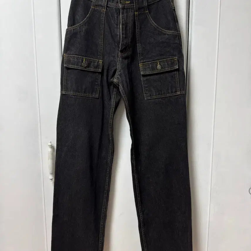 [BUNJANG] Roller Gear Denim Jeans Pants / 롤러 기어 데님 청바지 데님팬츠