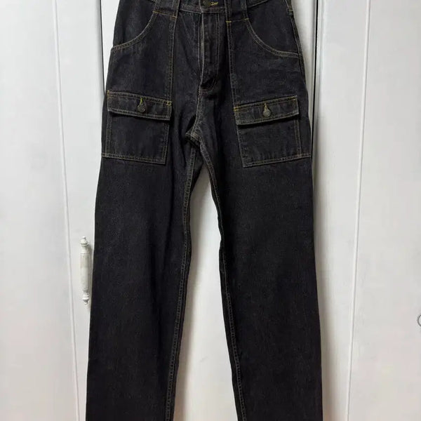 [BUNJANG] Roller Gear Denim Jeans Pants / 롤러 기어 데님 청바지 데님팬츠