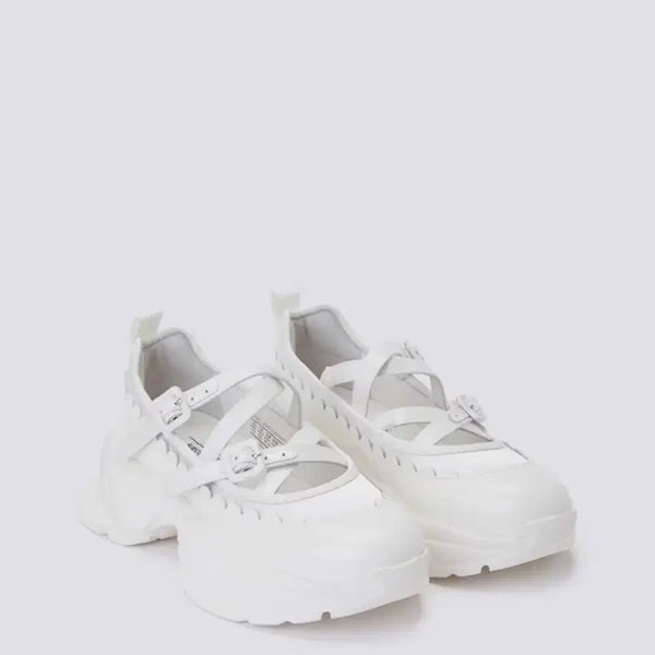 [BUNJANG] SUECOMMA BONNIE Icing Strap Sneakers White 250 Mary Jane Shoes / 슈콤마보니 아이싱 스트랩 스니커즈 화이트 250 메리제인 슈즈