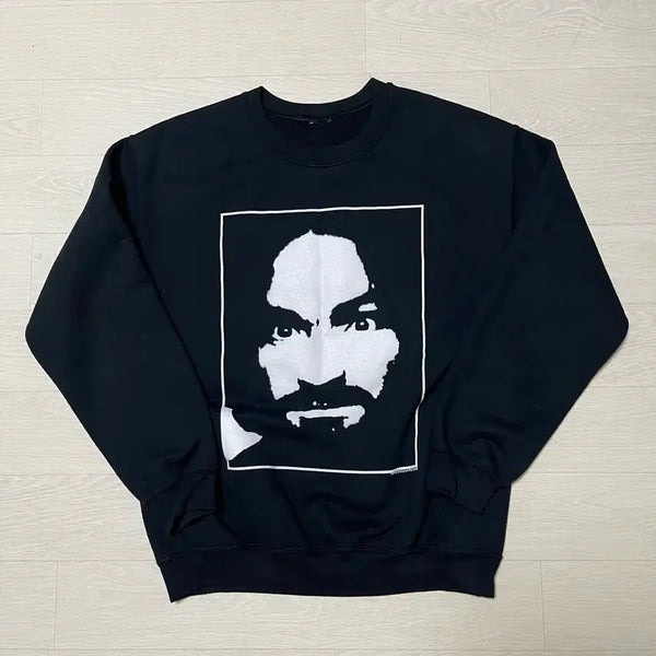 [BUNJANG] Charles Manson 1991 Zooport Sweatshirt / 찰스맨슨 1991 zooport 스웻셔츠 맨투맨