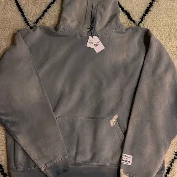 [BUNJANG] Gallery Dept Ventura Ash Washed Hoodie / 갤러리 뎁트 워싱 후드티 ventura ash
