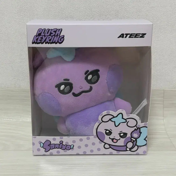 [BUNJANG] ATEEZ San Plush Keychain / 에이티즈 산 사니요 보뚱이 플러시키링
