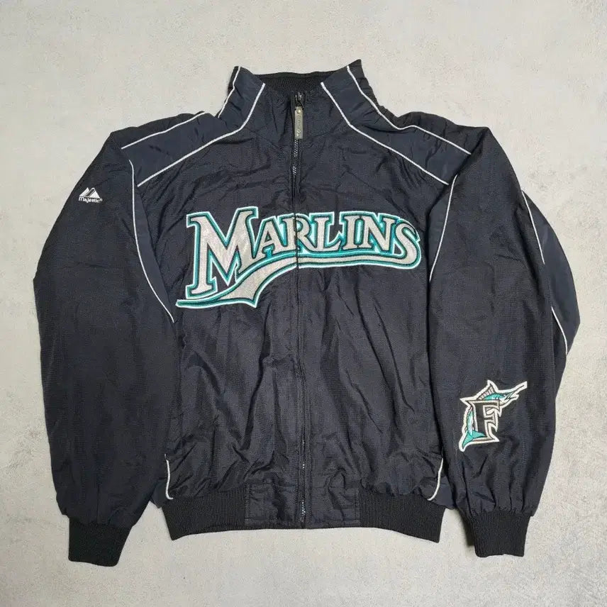 [BUNJANG] MLB Florida Marlins Jacket / MLB 마제스틱 플로리다 말린스 자켓