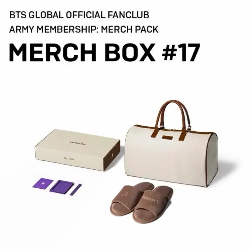 [BUNJANG] BTS Merch Box #17 Full Set Sealed / BTS MERCH BOX # 17 머치박스 새상품 풀세트