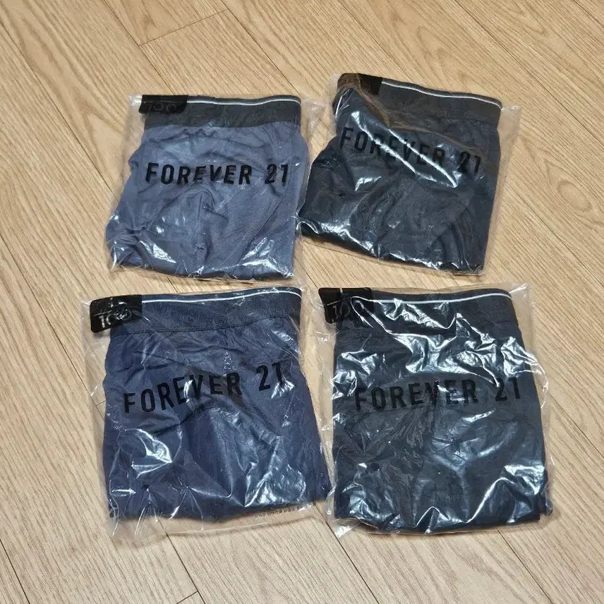 [BUNJANG] Forever21 Men's Spandex Briefs - Set of 4 (Size 100) / 남성 속옷 스판 드로즈 새상품 4장, 100사이즈