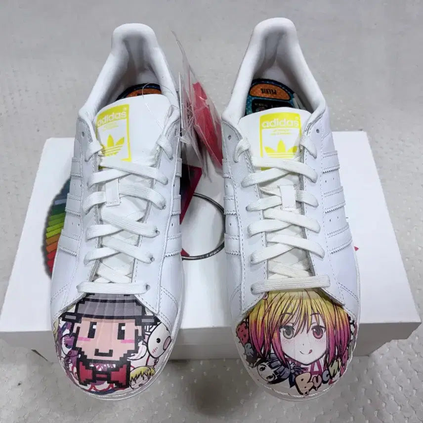 [BUNJANG] Adidas Superstar Custom Sneakers by Pharrell Williams x Todd James / 아디다스 슈퍼스타 커스텀 운동화