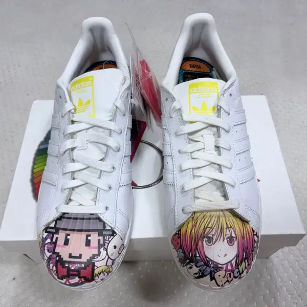 [BUNJANG] Adidas Superstar Custom Sneakers by Pharrell Williams x Todd James / 아디다스 슈퍼스타 커스텀 운동화