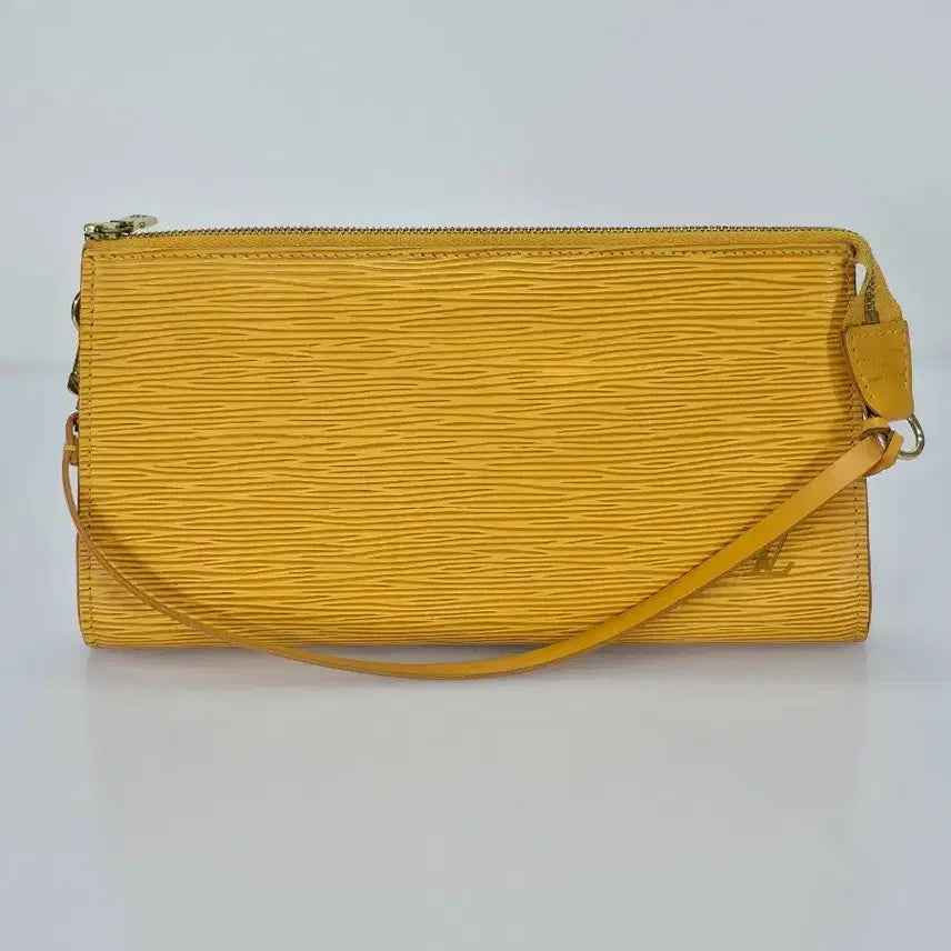 [BUNJANG] Louis Vuitton Epi Pochette Accessoires Tasche Yellow Shoulder Bag / 루이비통 에피 포쉐트 악세수아