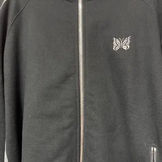 [BUNJANG] Needles x LHP Cotton Jersey Track Jacket - Black [L] / Needles 니들스 x LHP 트랙 자켓 코튼 저지 블랙 [L]