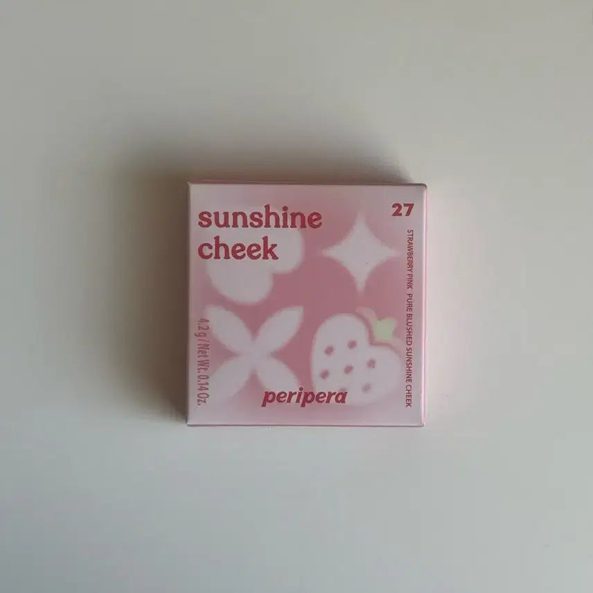 [BUNJANG] Peripera Sugar Twinkle Blusher #27 Strawberry Harvest Sealed / 페리페라 블러셔 27호 딸기수확해 미개봉